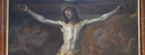 Luca Giordano, Crocifissione di Gesù, part. del “non finito” degli Angeli
