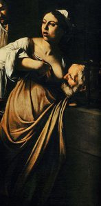 Michelangelo Merisi da Caravaggio, Le Sette opere di Misericordia, Part. Visitare i carcerati e Dar da mangiare agli affamati