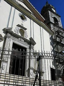 Facciata principale della Chiesa di San Pietro e Paolo a Cusano Mutri