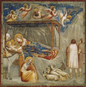 Giotto, Natività di Gesù, affresco, 1303/1305, Padova, Cappella degli Scrovegni