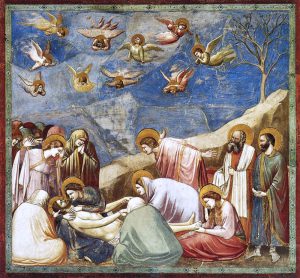 Giotto, Compianto sul Cristo Morto, 1303/1305, affresco, Padova, Cappella degli Scrovegni 