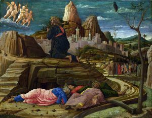 Andrea Mantegna, Orazione nell'orto, 1455, Londra, National Gallery