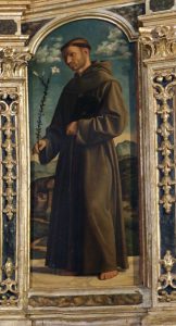 Cima da Conegliano, Polittico di Miglionico, part. del Sant'Antonio di Padova