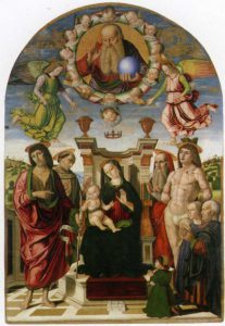 Giovanni Santi, Pala Buffi, 1440, Urbino, Galleria Nazionale delle Marche