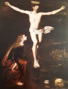 Tav. 5 - Giovanni Ricca - Cristo crocifisso con Maddalena - Napoli Museo Diocesano