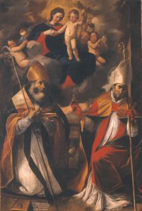 Mattia Preti, Madonna della Purità (Madonna col Bambino e i Ss. Nicola e Gennaro), 1644, Taverna (catanzaro), chiesa di San Domenico