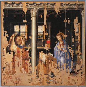 Antonello da Messina, Annunciazione, 1474, Siracusa, Museo di Palazzo Bellomo