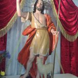 Anonimo maestro tardobarocco, San Giovanni Battista, XVIII secolo, Spigno Saturnia (Latina), chiesa di San Giovanni Battista